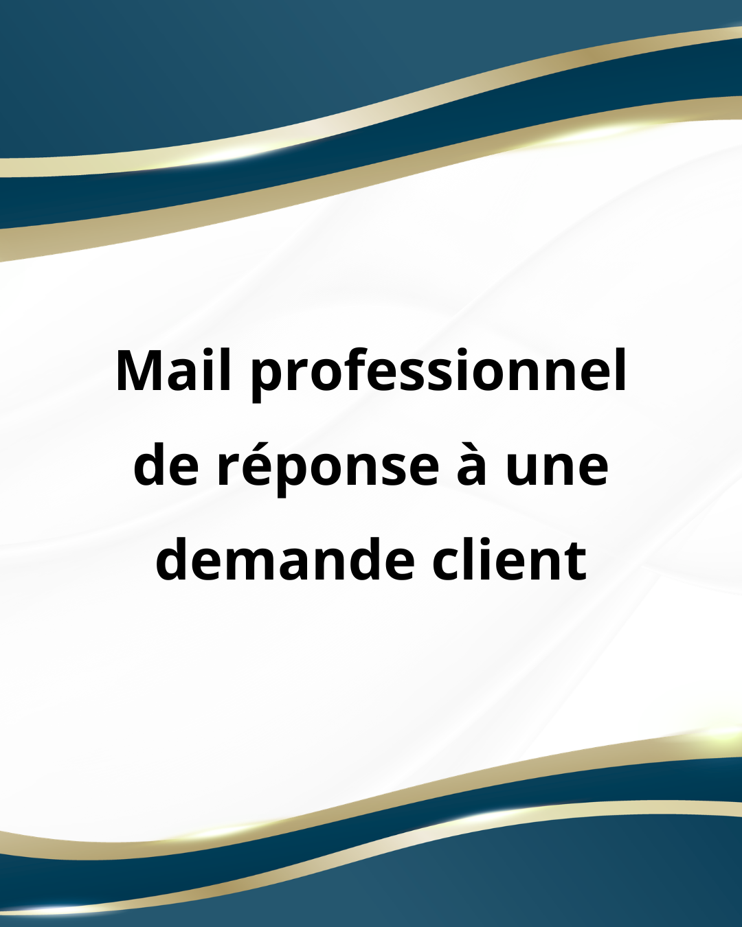 Répondre vite et avec assurance à une demande par e-mail