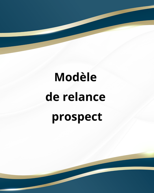 Relancer sans être intrusive
