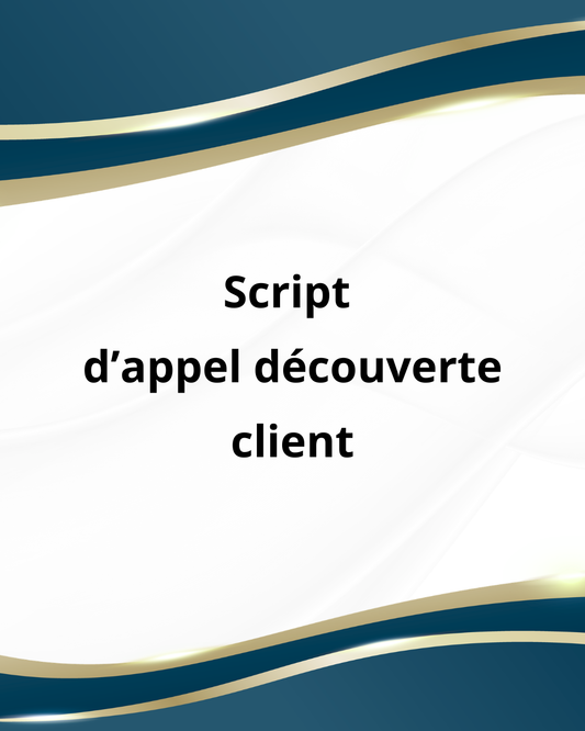 Mener un appel structuré et rassurant