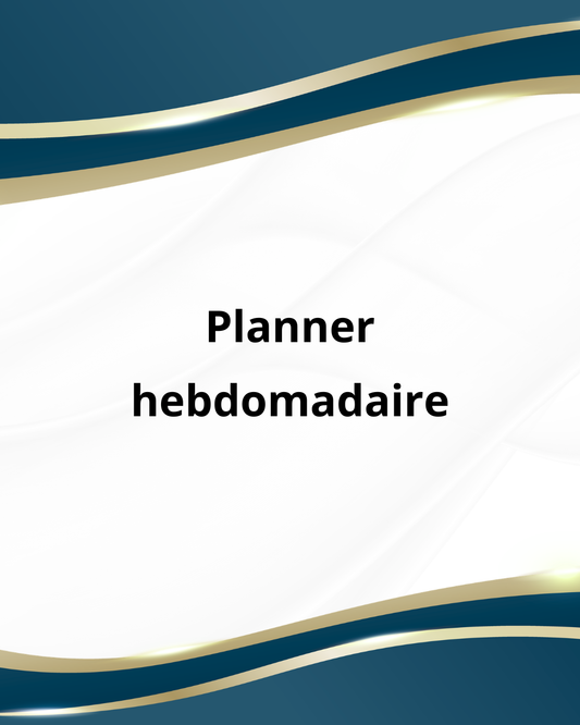 Organiser vos semaines sans surcharge