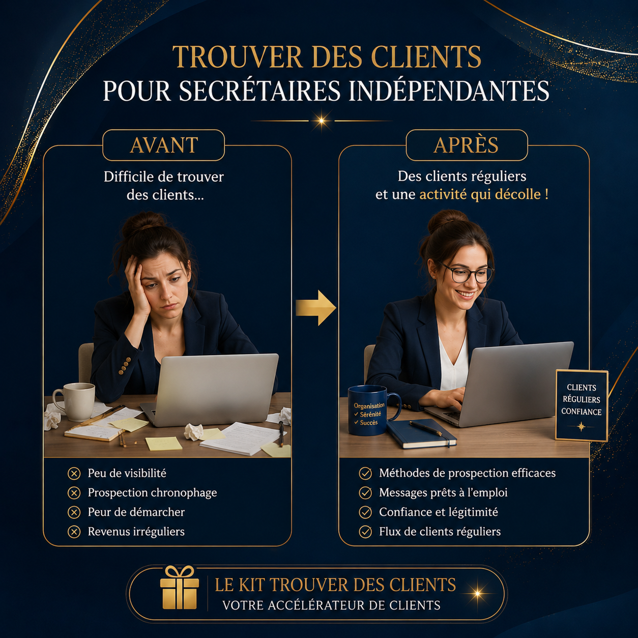 De la peur de prospecter à des clients signés avec assurance
